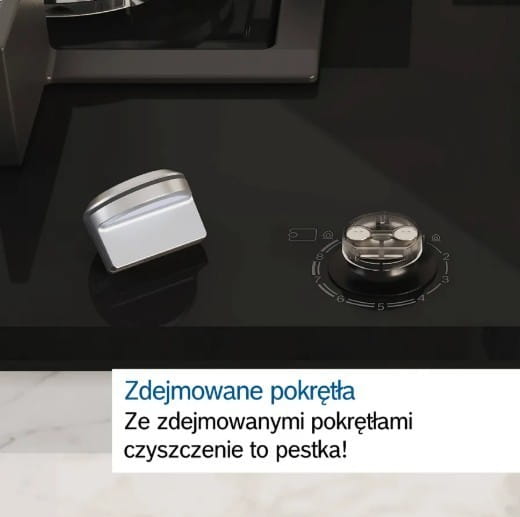 Bosch Płyta gazowa PCH6A5I90 Flame Select WOK