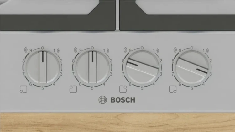 Bosch Płyta gazowa PCH6A5I90 Flame Select WOK