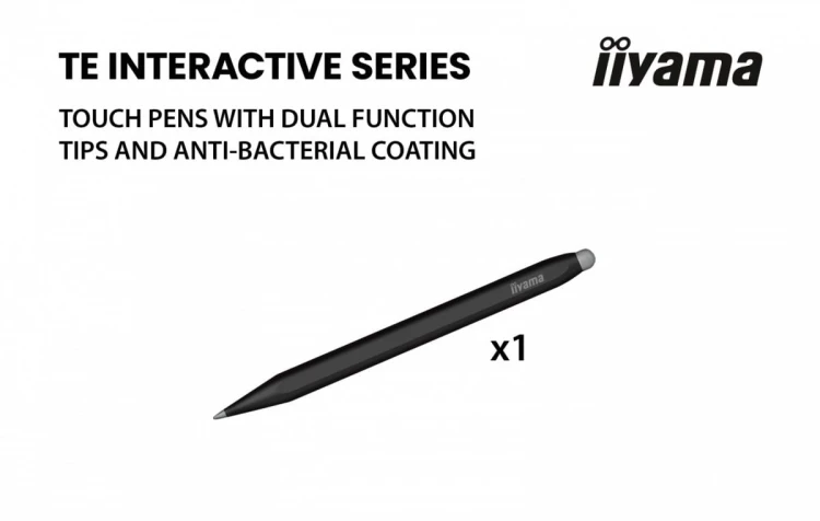 IIYAMA Monitor 65 cali TE6515A-B1AG IPS,4K,40pkt,550cd,DeepContrast-IR+,    HDMI x2,DP,USB-C, 2 x 20W, OPS Slot x1, 5xUSB, 2xRJ45,8-Array,EDLA, WiFi,P