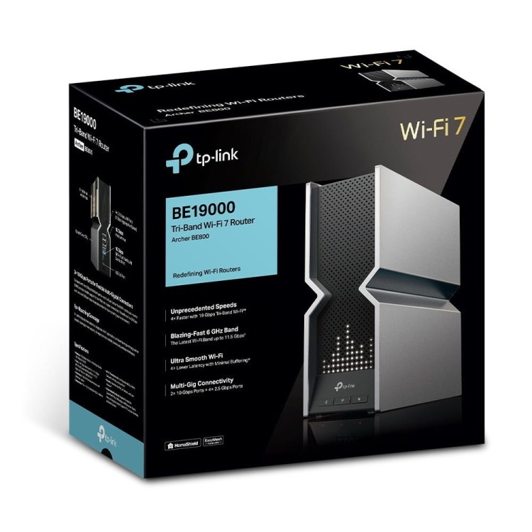 TP-LINK Archer BE800 Router WiFi 7 BE19000