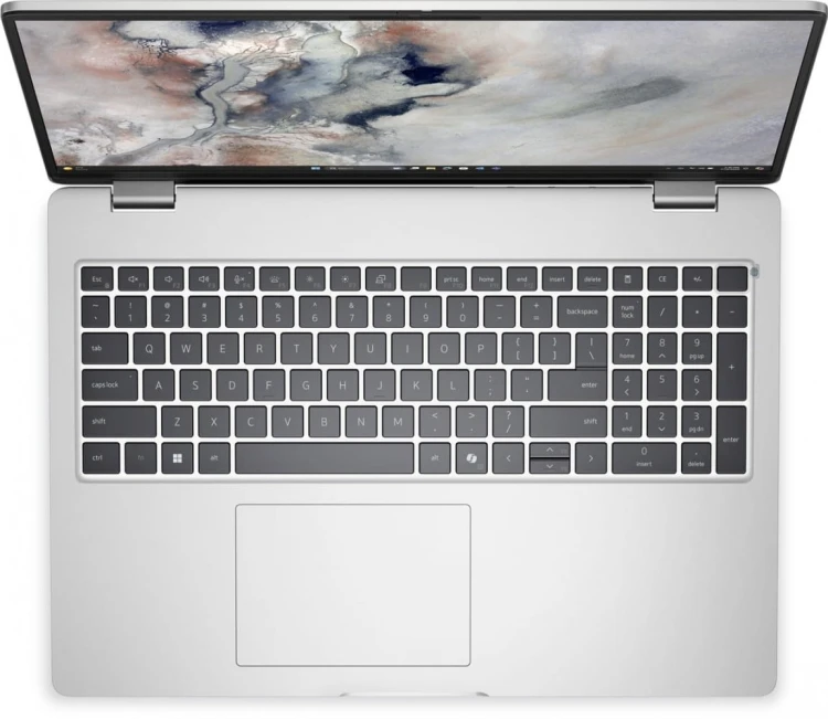 Dell Laptop Dell Pro 16 PC16250 W11P U7 255U/16GB/512GB SSD/16.0 FHD+/Int/FgrPr/FHD/IRCam/Mic/WLAN+BT/BcklKb/3C/3YPS Platinum