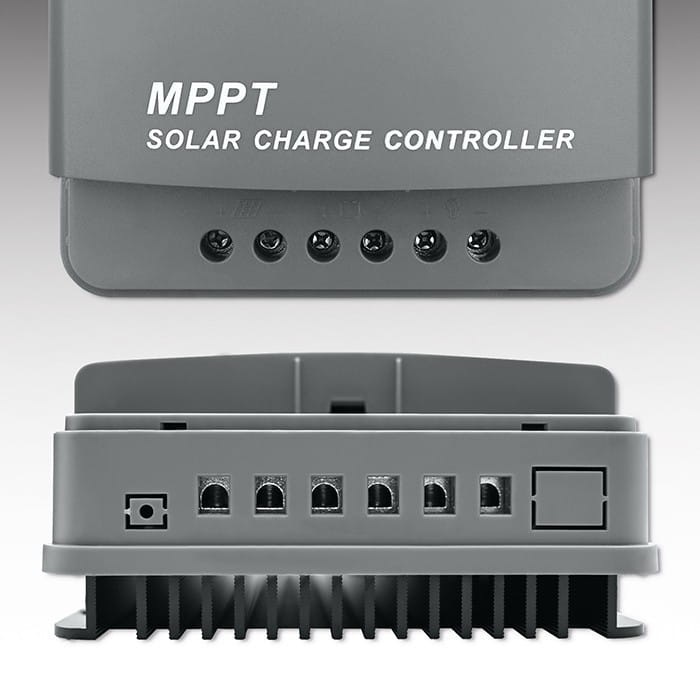 Qoltec Solarny regulator ładowania MPPT z czujnikiem temperatury 30A |  12V/24V | LCD | 2xUSB | Bluetooth | APP | GEL | LiFePO4