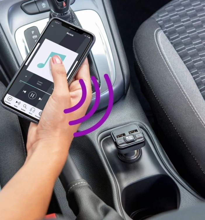 Hama Transmter FM z bluetooth z ładowarką 18W