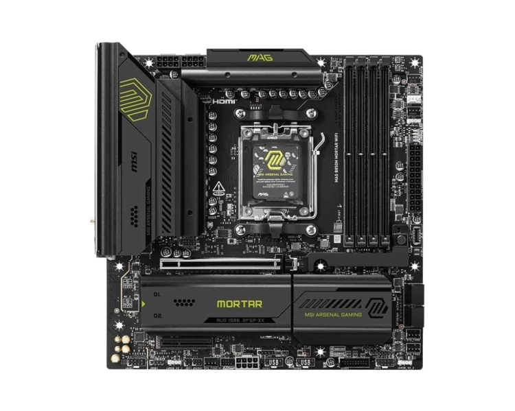 MSI Płyta główna MAG B850M MORTAR WIFI AM5 4DDR5 mATX