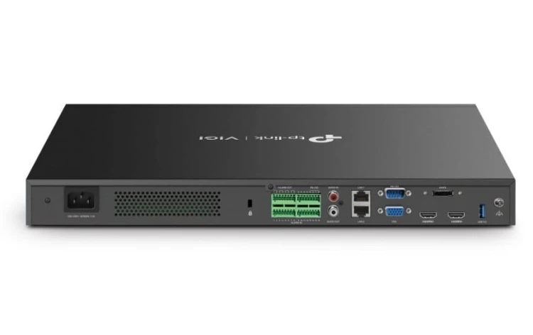 TP-LINK Rejestrator wideo 16 Channel  16-Channel, 320Mbps Incoming Bandwidth, 320Mbps Outgoing Bandwidth, 8MP Resolut