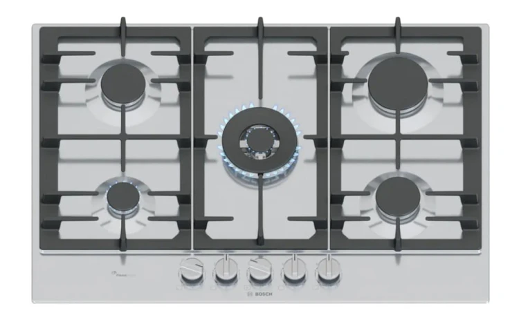 Bosch Płyta gazowa PCQ7A5I90 75 cm inox