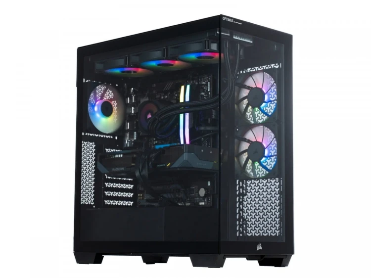 OPTIMUS Komputer E-Sport GB650T-CR2 Ryzen 7 7800X3D/32GB/2TB/RX 9070 XT 16GB/WIN11H