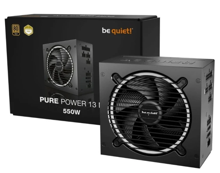 Be quiet! Zasilacz Pure Power 13 M 550W ATX 3.1 80+ GOLD