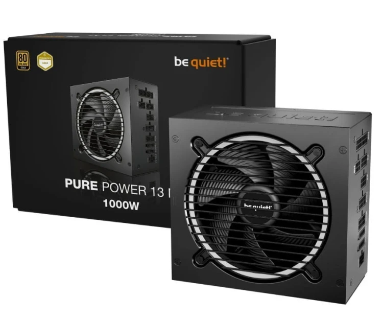 Be quiet! Zasilacz Pure Power 13 M 1000W ATX 3.1 80+ GOLD