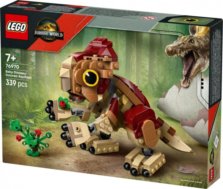 LEGO Klocki Jurassic World 76970 Mały dinozaur Dolores: aquilops