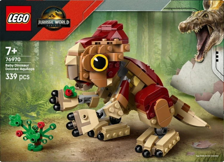 LEGO Klocki Jurassic World 76970 Mały dinozaur Dolores: aquilops