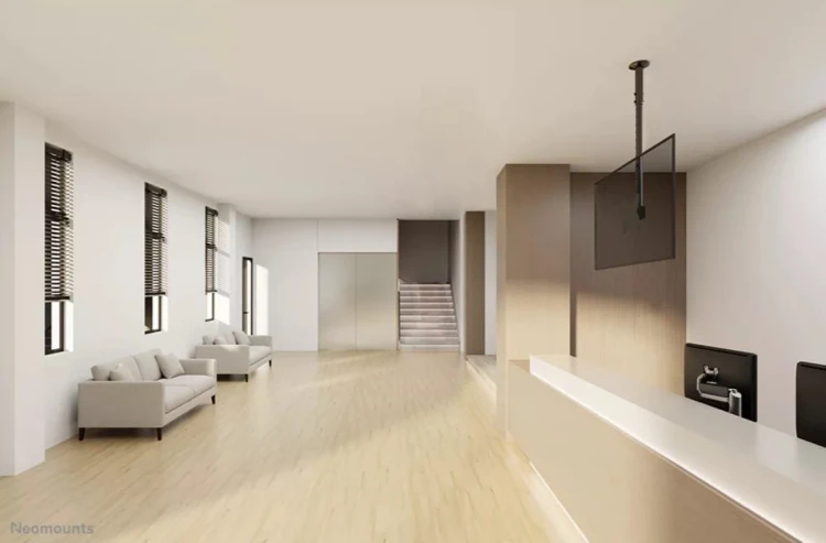 Neomounts Uchwyt sufitowy CL35-340BL12  23-42 cali