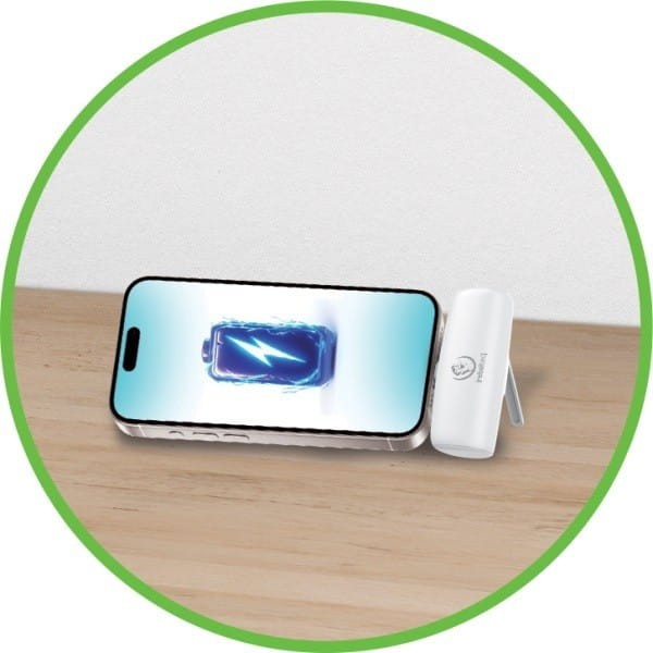 Rebeltec Powerbank P5 PLUG-IN (5 000mAh 10W) bezpośrednie podpięcie do telefonu za pomocą złącza USB-C