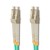 Qoltec Patchcord światłowodowy LC/UPC-LC/UPC | MM | 50/125 | OM3 | 1m