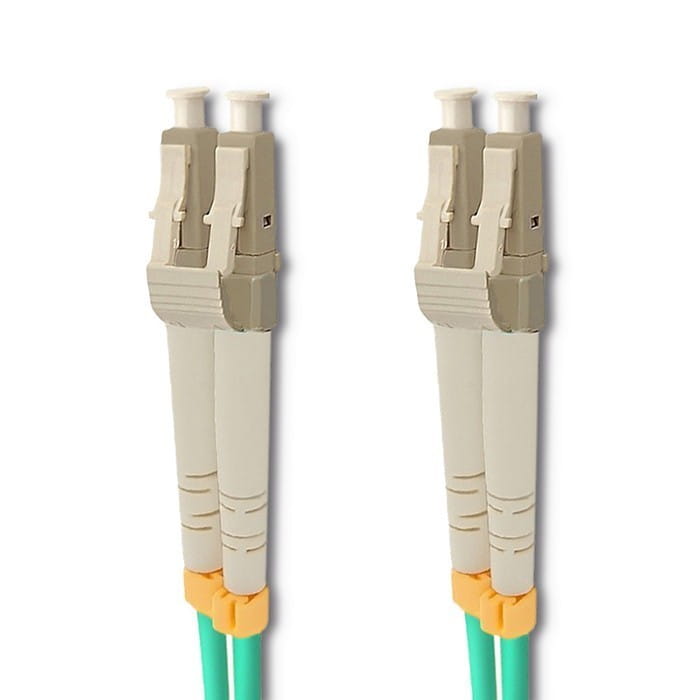 Qoltec Patchcord światłowodowy LC/UPC-LC/UPC | MM | 50/125 | OM3 | 1m