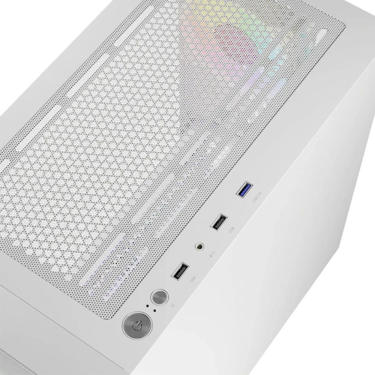 Logic Concept Obudowa Komputerowa Logic Portos ARGB Mini USB 3.0 Biała