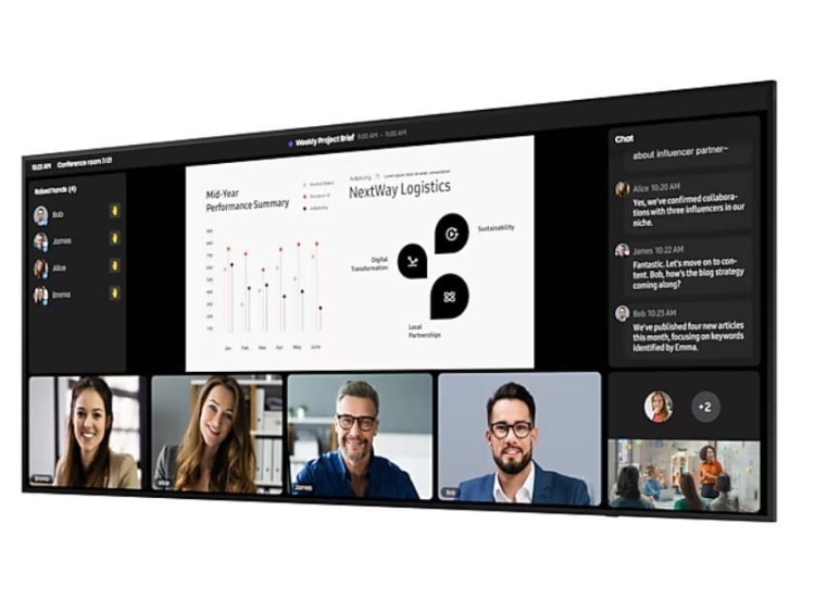 Samsung Monitor wielkoformatowy 105 cali QP105D LH105QPD5BGXEN