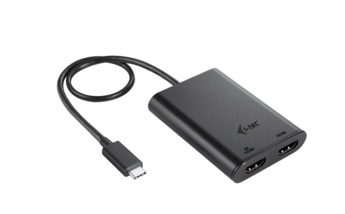 i-tec Adapter video USB-C Dual 4K/60Hz (single 8K/30Hz) HDMI