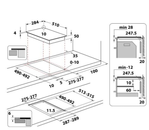 Whirlpool Płyta indukcyjna WSQ0530NE