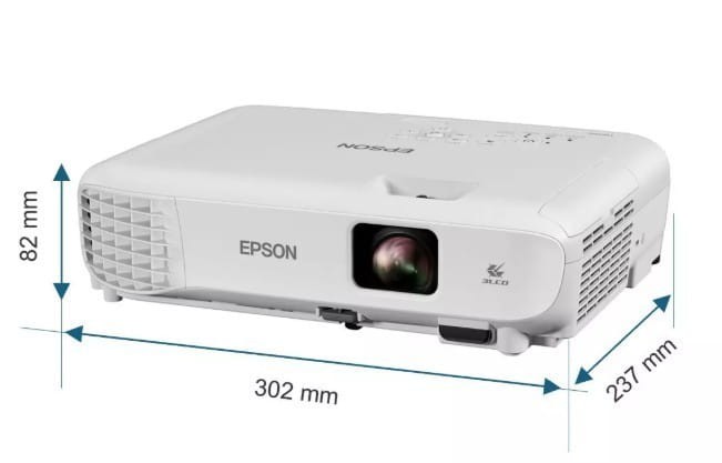 Epson Projektor EB-W53   3LCD/WXGA/4000L/16k:1/HDMI
