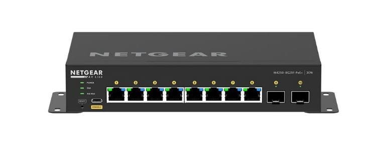 Netgear Przełącznik GSM4210PX Switch 10xPoE+ 2xSFP+