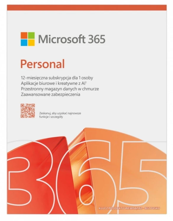 Microsoft M365 Personal PL 1Y 1U 5D Win/Mac EP2-32454