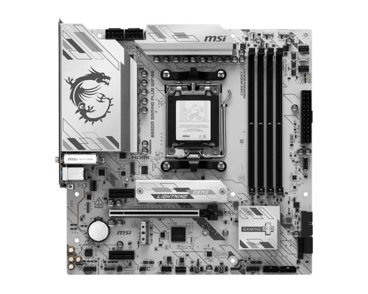 MSI Płyta główna B850M GAMING PLUS WIFI6E AM5 4DDR5 mATX