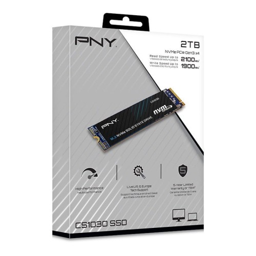 PNY Dysk SSD 2TB M.2 2280 PCIe CS1030 M280CS1030-2TB-RB
