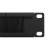 Qoltec Przepust szczotkowy do szaf RACK 19" | 1U