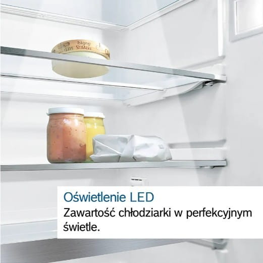 Bosch Chłodziarko-zamrażarka KGN33NSDB total no frost