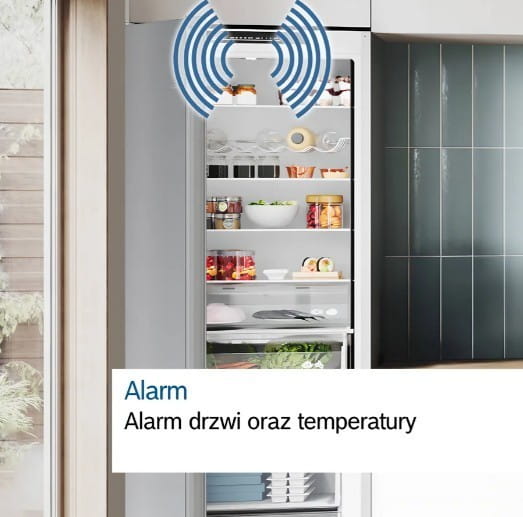 Bosch Chłodziarko-zamrażarka KGN33NSDB total no frost