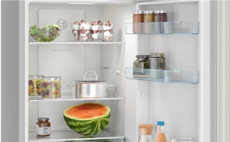 Bosch Chłodziarko-zamrażarka KGN33NSDB total no frost