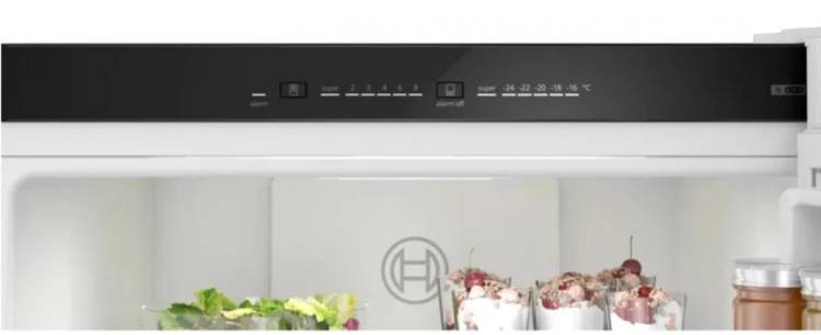 Bosch Chłodziarko-zamrażarka KGN33NSDB total no frost