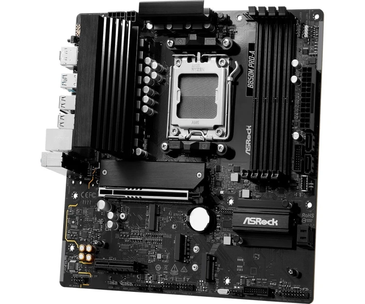 ASRock Płyta główna B850M PRO-A AM5 4DDR5 M.2 HDMI/DP mATX