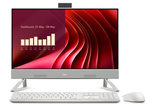 Dell Komputer Dell 24 All-in-One EC24250 Win11Pro 7-150U/16GB/1TB/23.8 FHD/Intel Graphics/Cam/WLAN + BT/Backlit Kb/ 3Y ProSupport