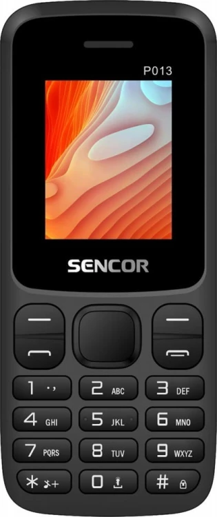 Sencor Telefon komórkowy ELEMENT P013 Ekran TFT 1.77 cala, Dual SIM