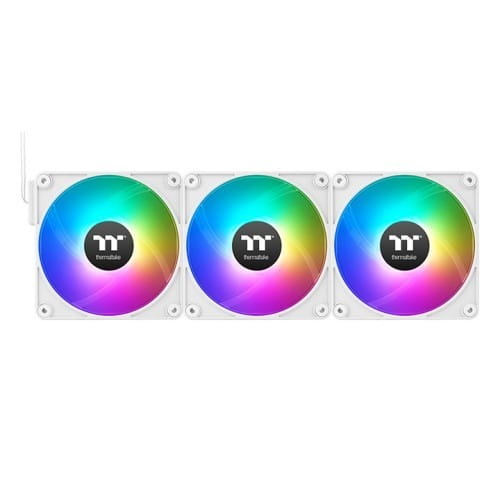 Thermaltake Wentylator - CT140 EX ARGB (3x140mm, PWM, łączenie magnetyczne) Biały