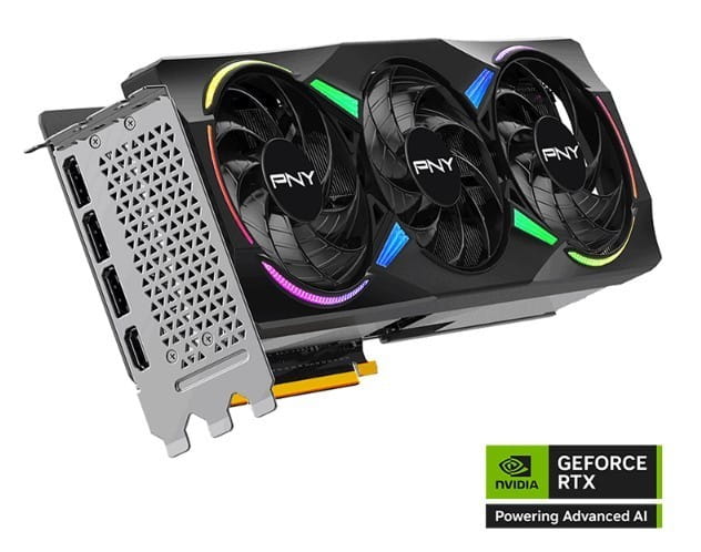 PNY Karta graficzna GeForce RTX5070Ti OC 3F ARGB 16GB 256-bit 896G/s