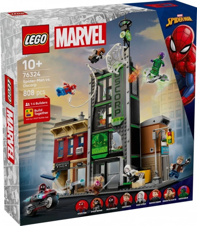 LEGO Klocki Super Heroes 76324 Spider-Man i Oscorp