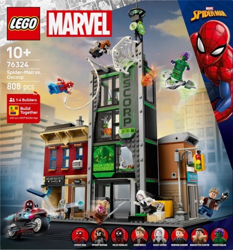 LEGO Klocki Super Heroes 76324 Spider-Man i Oscorp