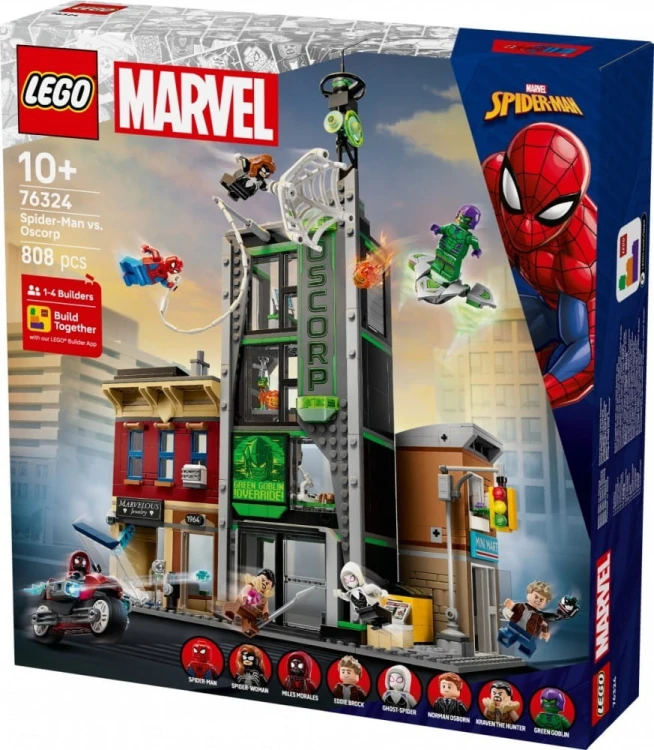 LEGO Klocki Super Heroes 76324 Spider-Man i Oscorp