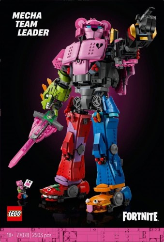LEGO Klocki Fortnite 77078 Dowódca Drużyny Mechów