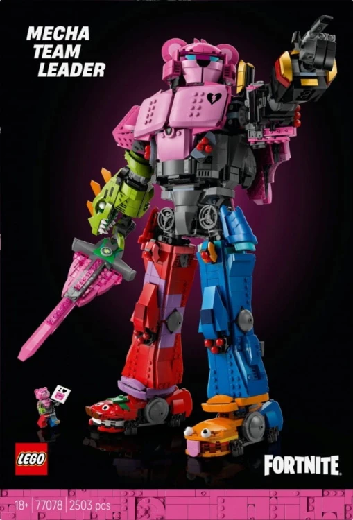LEGO Klocki Fortnite 77078 Dowódca Drużyny Mechów