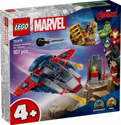 LEGO Klocki Super Heroes 76319 Kapitan Ameryka kontra Thanos