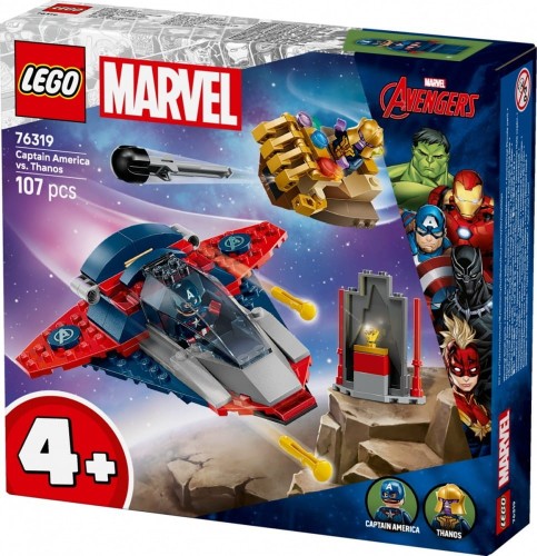 LEGO Klocki Super Heroes 76319 Kapitan Ameryka kontra Thanos