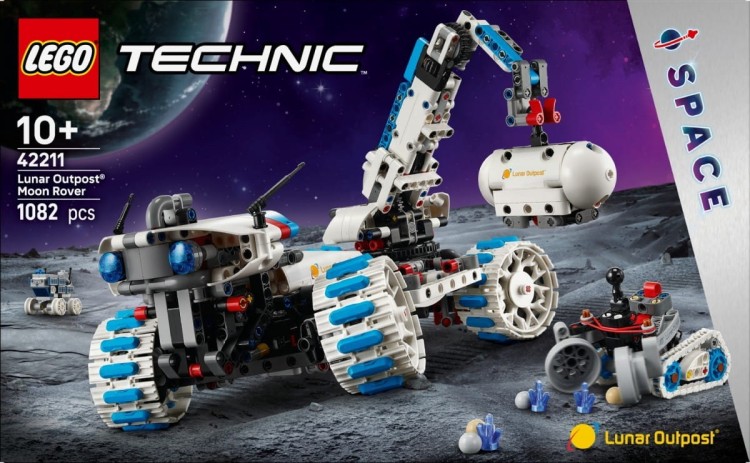 LEGO Klocki Technic 42211 Kosmiczny łazik księżycowy Lunar Outpost