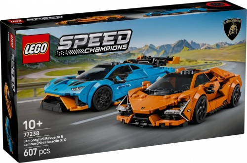 LEGO Klocki  Speed Champions 77238 Lamborghini Revuelto i Huracan STO