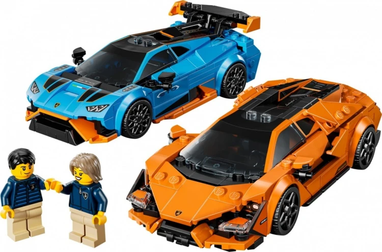 LEGO Klocki  Speed Champions 77238 Lamborghini Revuelto i Huracan STO
