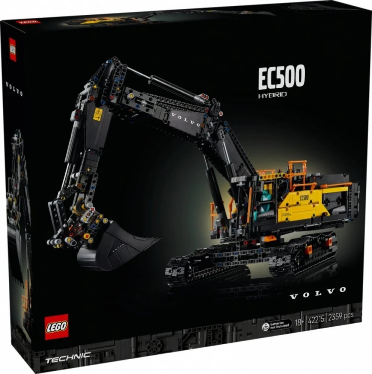 LEGO Klocki Technic 42215 Koparka Volvo EC500 Hybrid