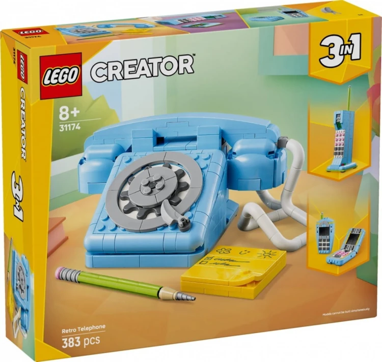 LEGO Klocki Creator 31174 Telefon w stylu retro